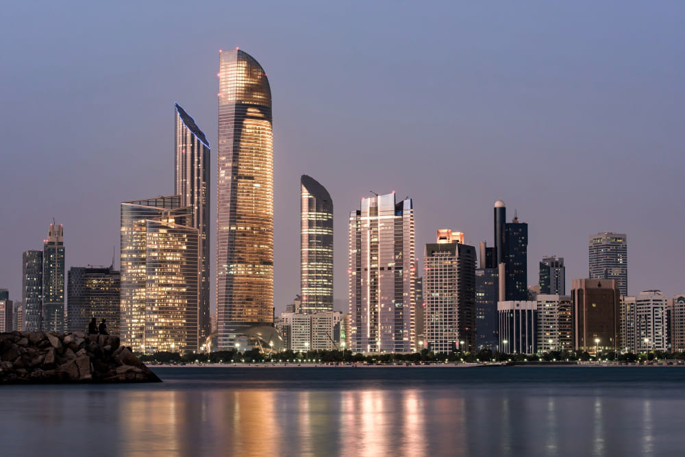 Dubai skyline and landmarks